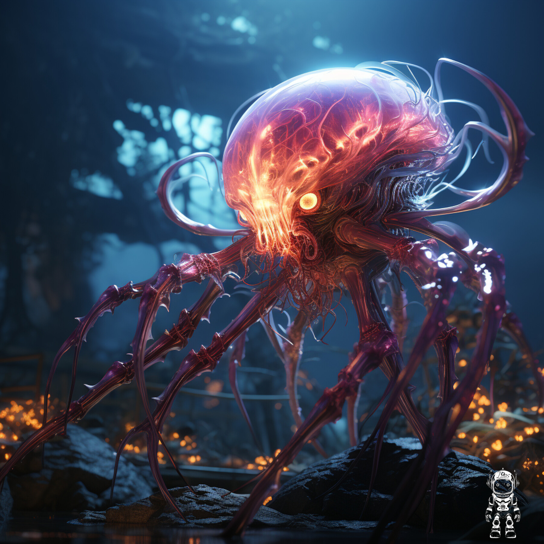 ArtStation - Alien Creatures Illustrations in 4K | Artworks