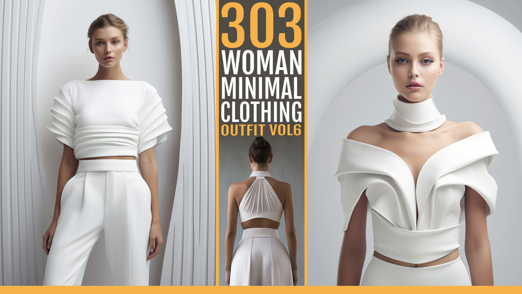 303 Women's Futuristic Fashion Clothing VOL05