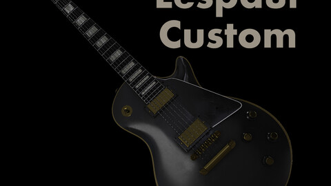 Guitar Les Paul Custom by NO-MEN (ANIME/GAME)