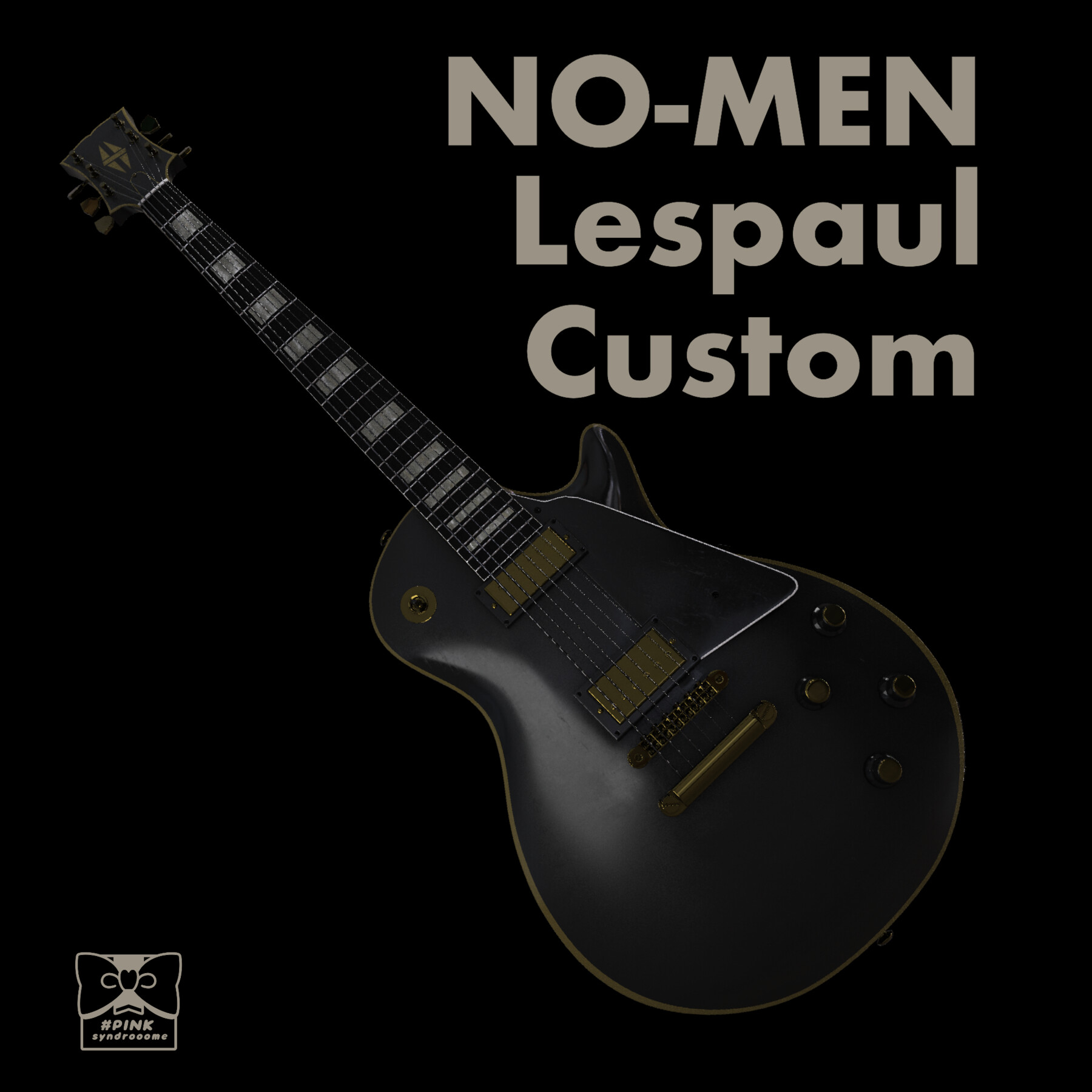 Guitar Les Paul Custom by NO-MEN (ANIME/GAME)