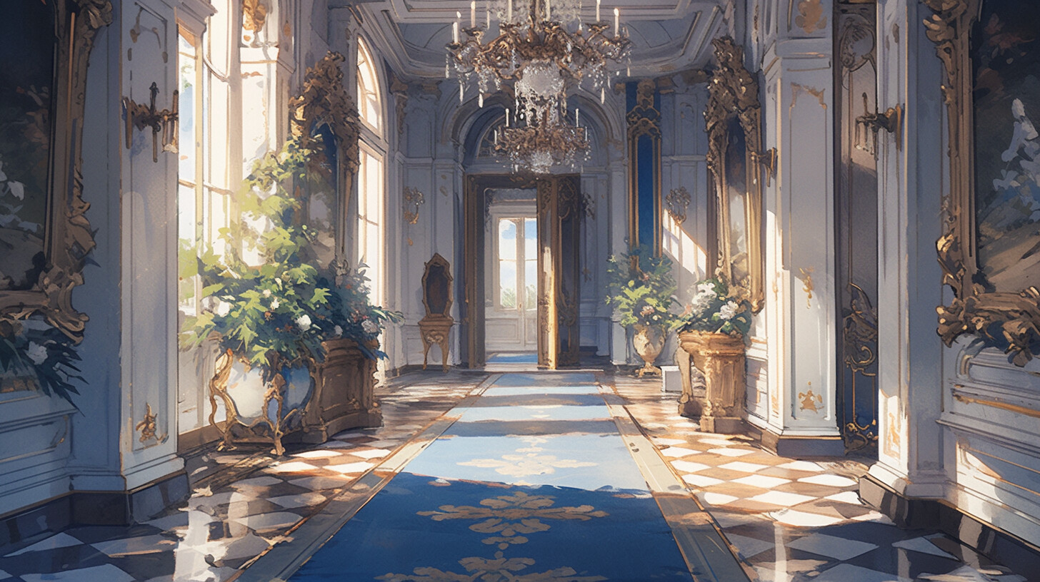 1500 Royal Castle Lifestyle Anime Visual Novel Backgrounds | Anime Mansion  Background Inside | efarmers.ng