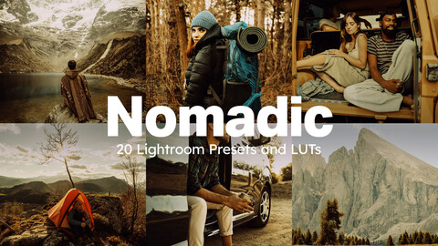 20 Nomadic LUTs & Lightroom Presets