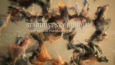 CODE: NORTHLOGIC5K - Skydome - Stardust Sky Bundle / 9 Textures - 8K (Free Sample)