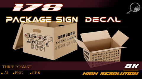 package sign decal