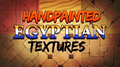 Handpainted Egyptian Textures