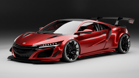 Acura NSX Liberty Walk Perfomance