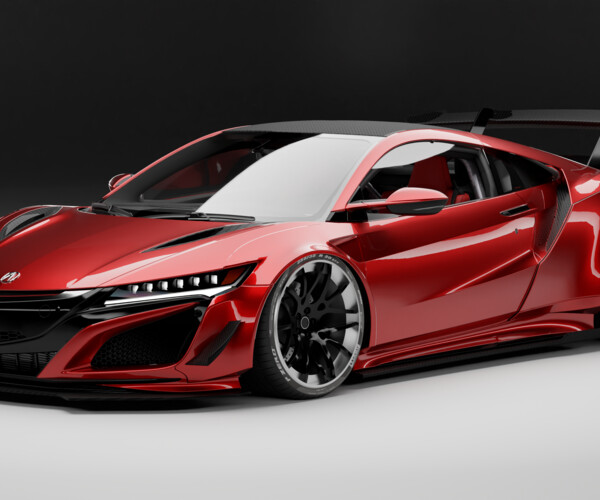 ArtStation - Acura NSX Liberty Walk Perfomance | Resources