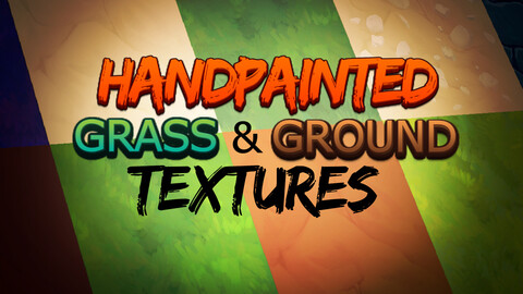 Hand Painted Grass and Ground Textures