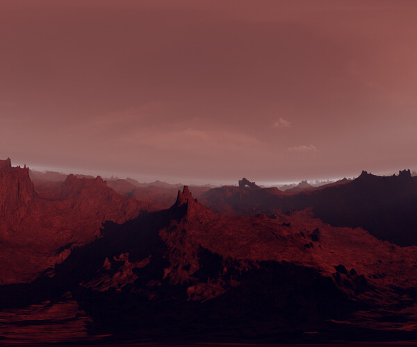 ArtStation - Otherworldly Vistas: Alien Landscape Edition VR360 | Artworks