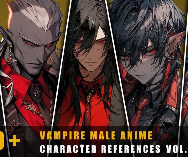 male anime vampire | Anime character drawing, Anime toon, Cute anime guys