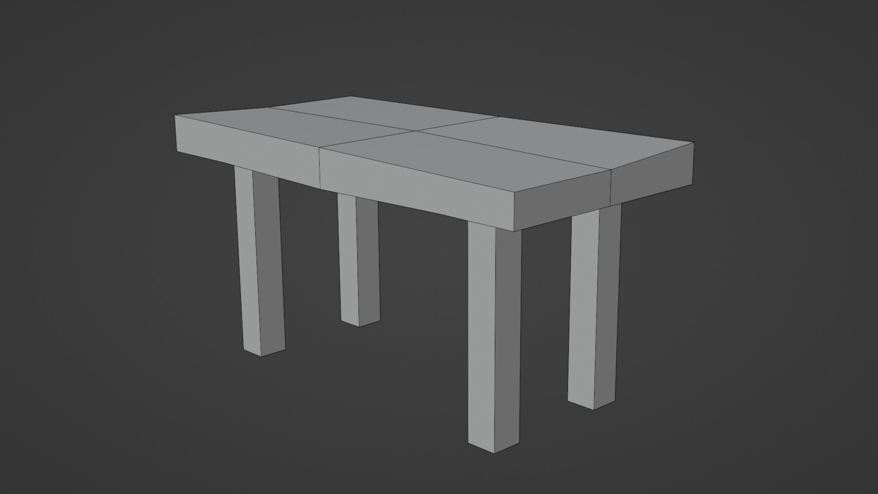 ArtStation - Stylized wooden table | Game Assets