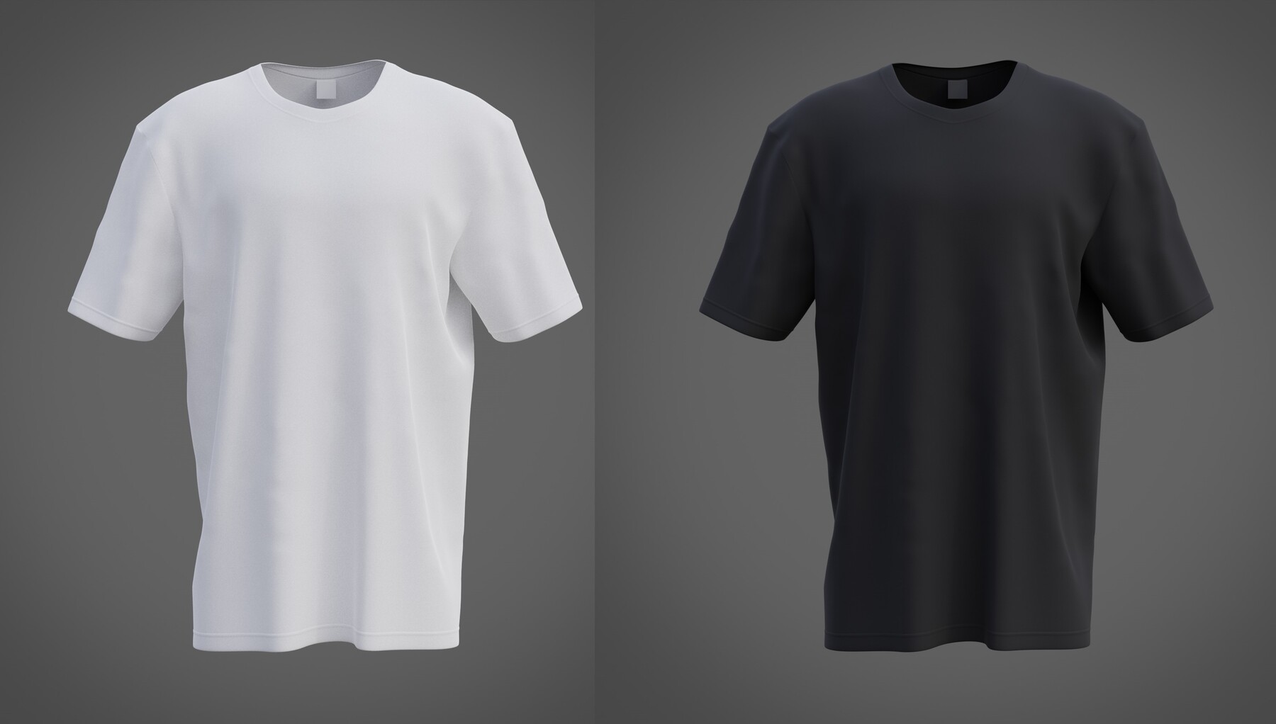 White shirt shop 3d