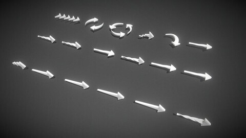 3D Model - Arrow