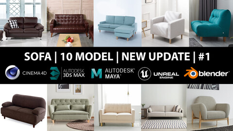 Sofa | 10 Model | New Update | #1