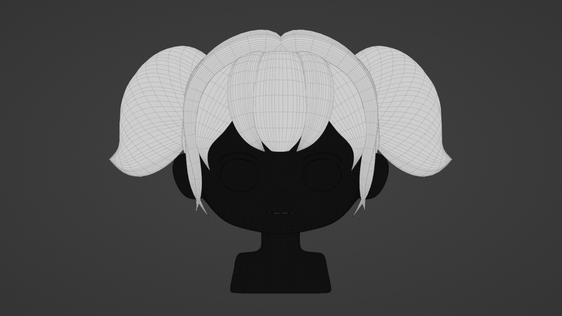 ArtStation - Chibi Female Hair Style 15