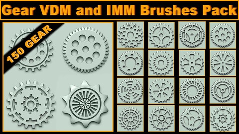 Gear VDM and IMM Brushes Pack