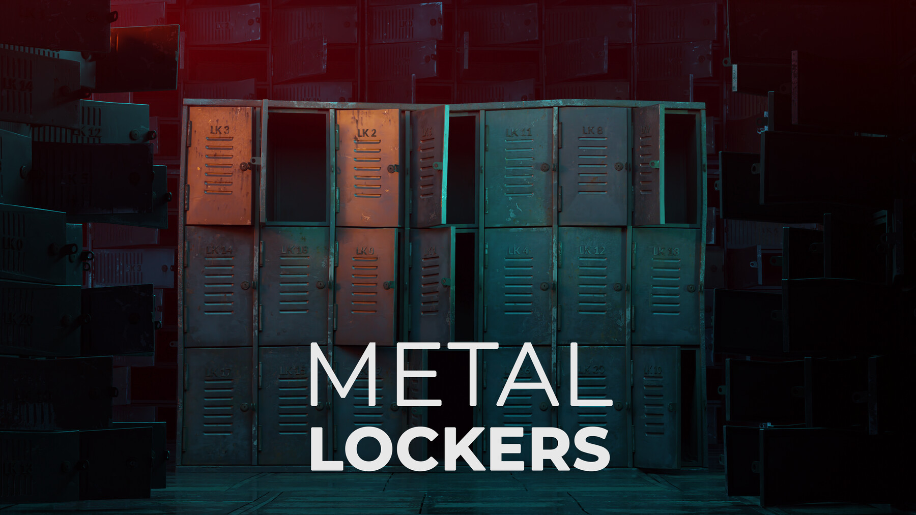 ArtStation Metal Locker Resources   File 