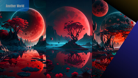 Fascinating Another World (Aqua Red)