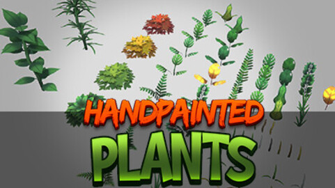 Handpainted Plants Pack