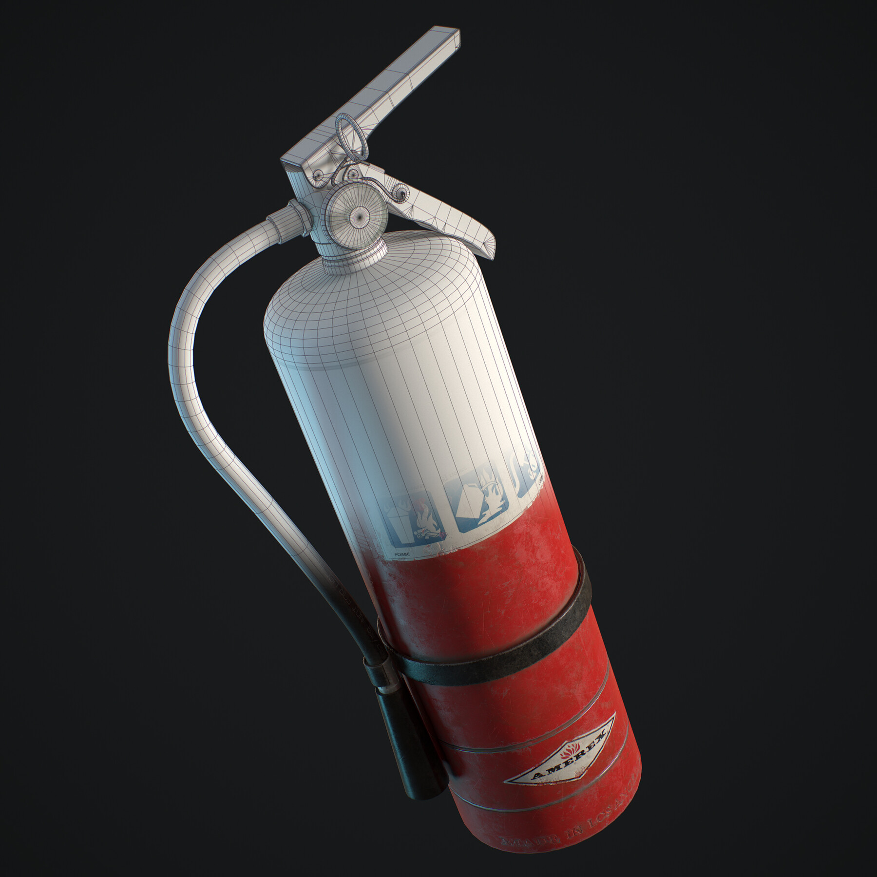 ArtStation - Fire Extinguisher | Game Assets