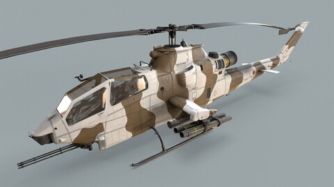 Bell AH-1S Cobra JGSDF Winter