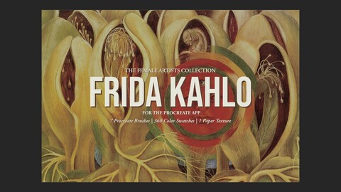 Frida Kahlo Procreate Kit