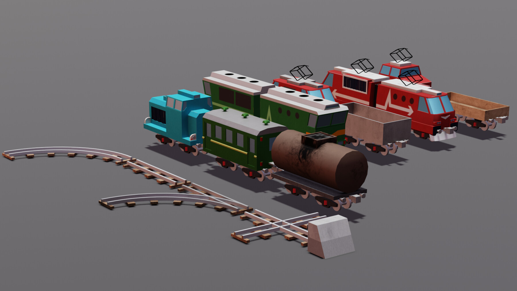 Trains.io 3D Game