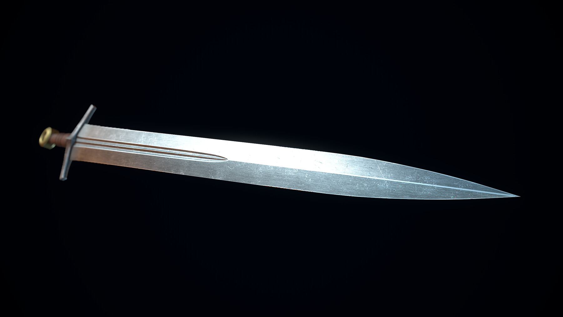 ArtStation - Medieval Broadsword | Game Assets