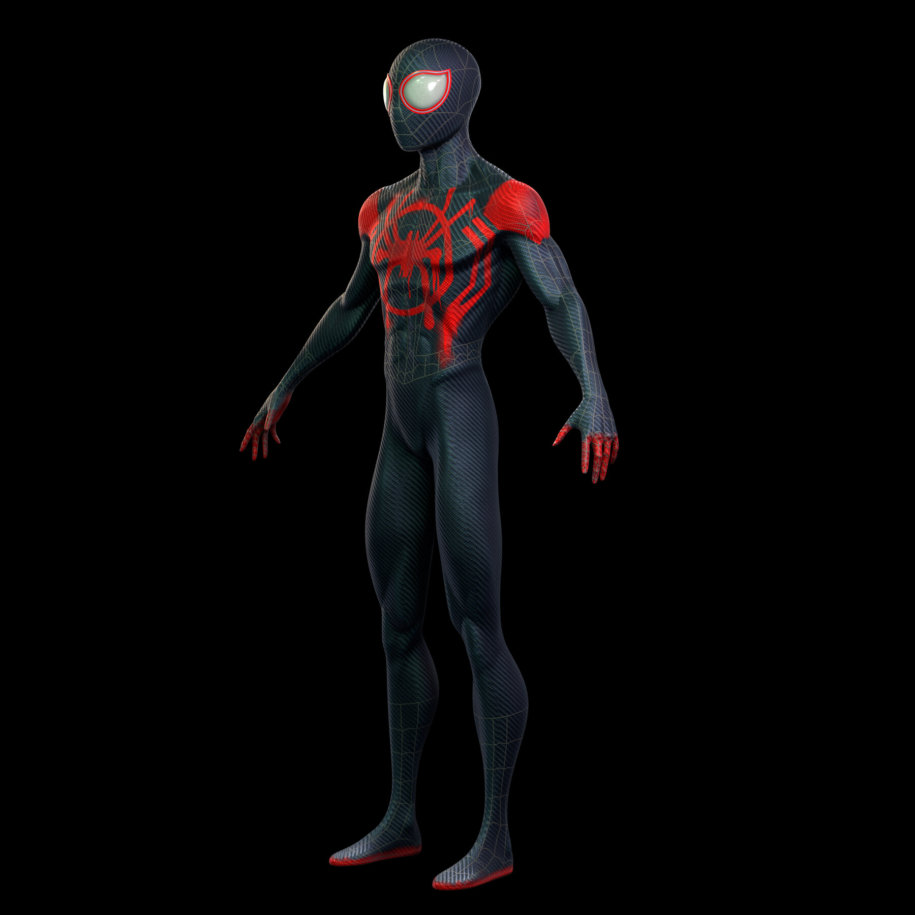 ArtStation - Spiderman Miles Morales (blender) | Resources