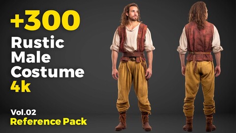 +300 Rustic Male Costume Concept (4k)