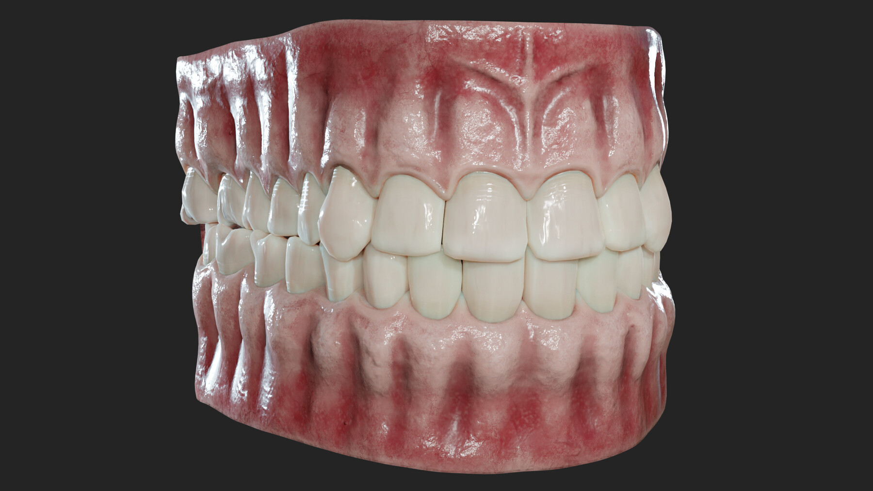 ArtStation - Realistic Mouth | Game Assets