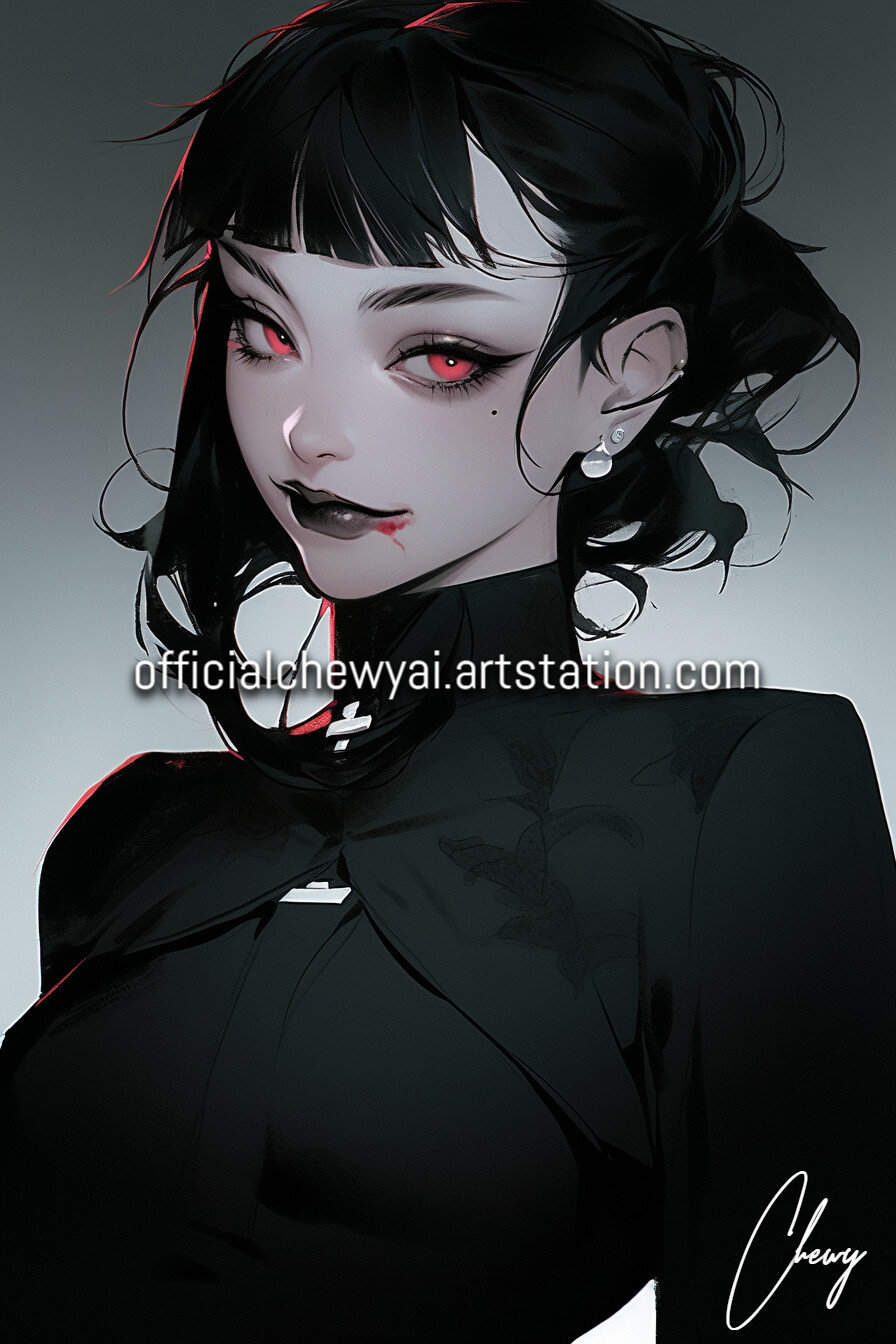 ArtStation - Vampire Girls (Part III) | Artworks