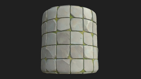 Stylized Brick Material