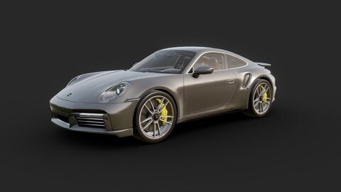 3D model replica porsche 911 Turbo S