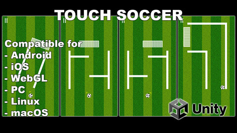 Soccer Ball Roll - endless hyper casual Unity 2D game with AdMob