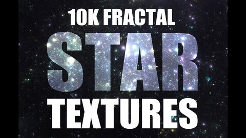 Fractal Star Textures by Daniel Schmelling