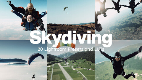 20 Skydiving LUTs & Lightroom Presets
