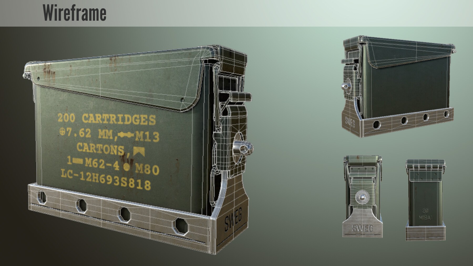 ArtStation - Ammo boxes