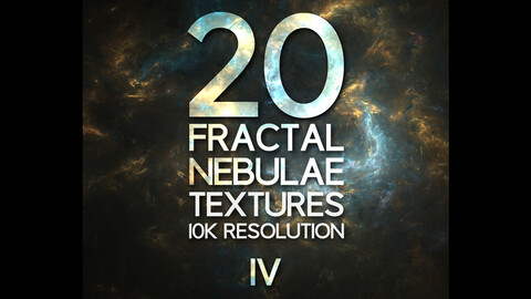 20x Fractal Nebulae Textures IV by Daniel Schmelling