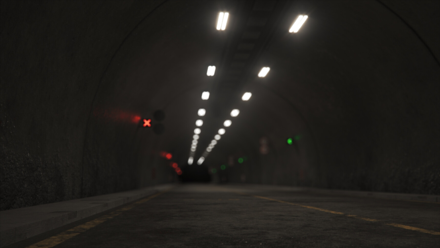 ArtStation - Impressive Highway Tunnel | Game Assets