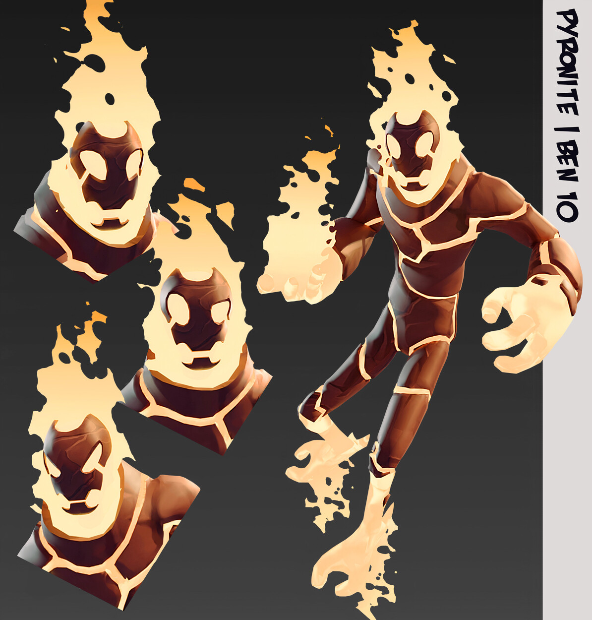 ArtStation - Heatblast | Ben 10 | Resources