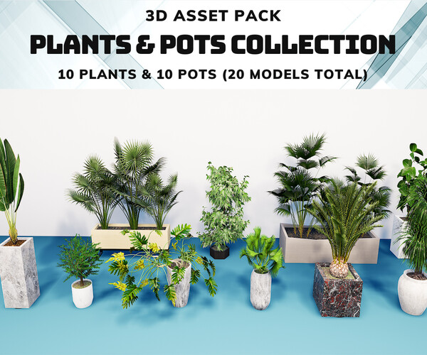 Houseplant Pack - Interior and Exterior Plants in Architectural  Visualization - UE Marketplace