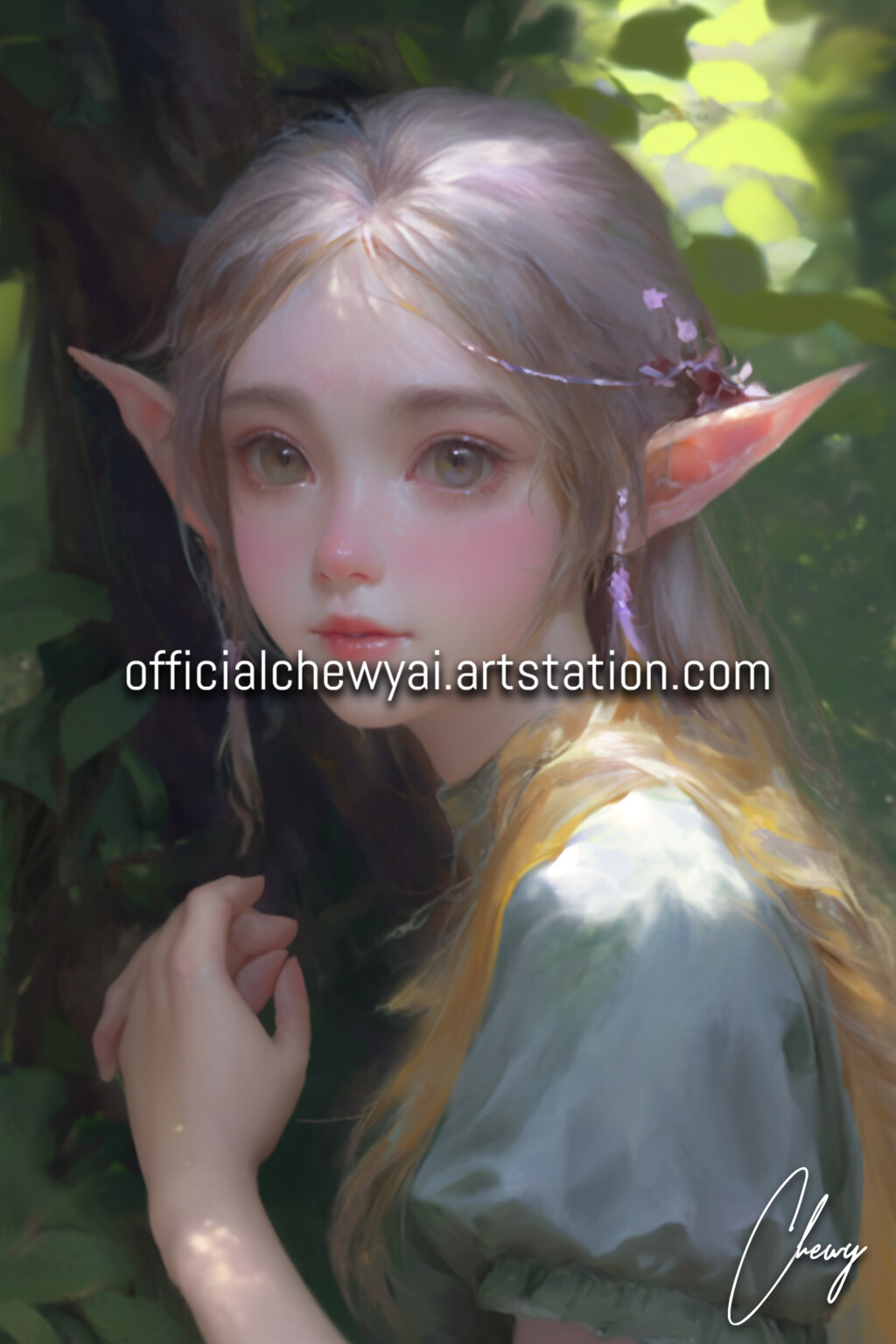 ArtStation - Elf Girls (Part II) | Artworks