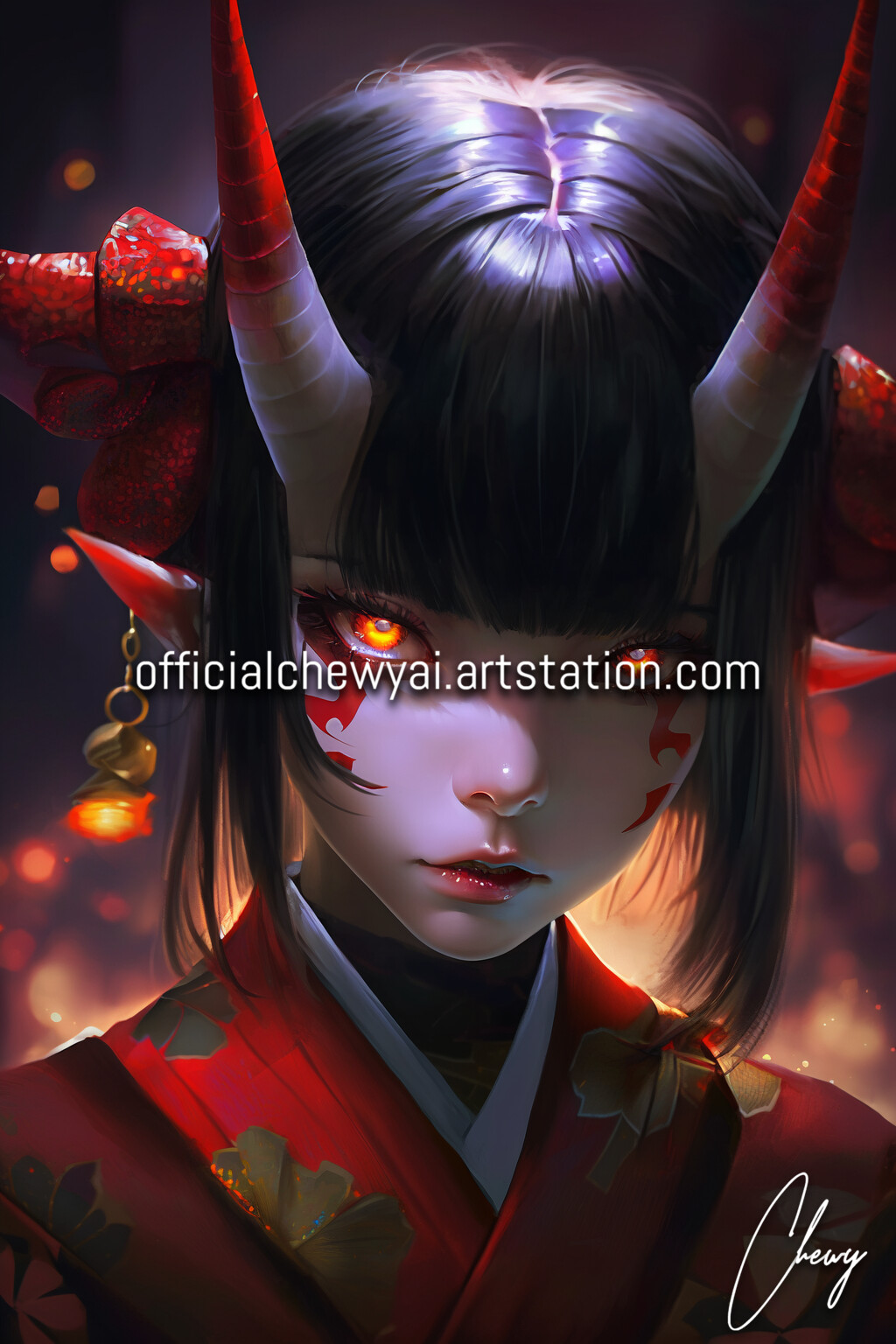 ArtStation - Various Oni Girls (Part II) | Artworks