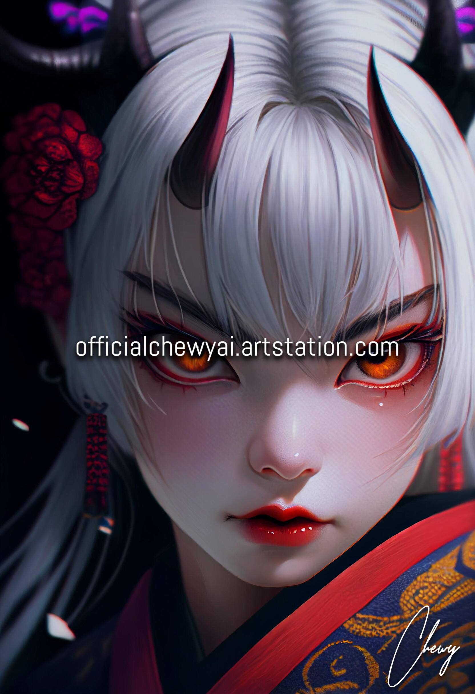 ArtStation - Various Oni Girls (Part II) | Artworks