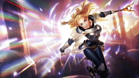 League of Legends - Lux RIGGED