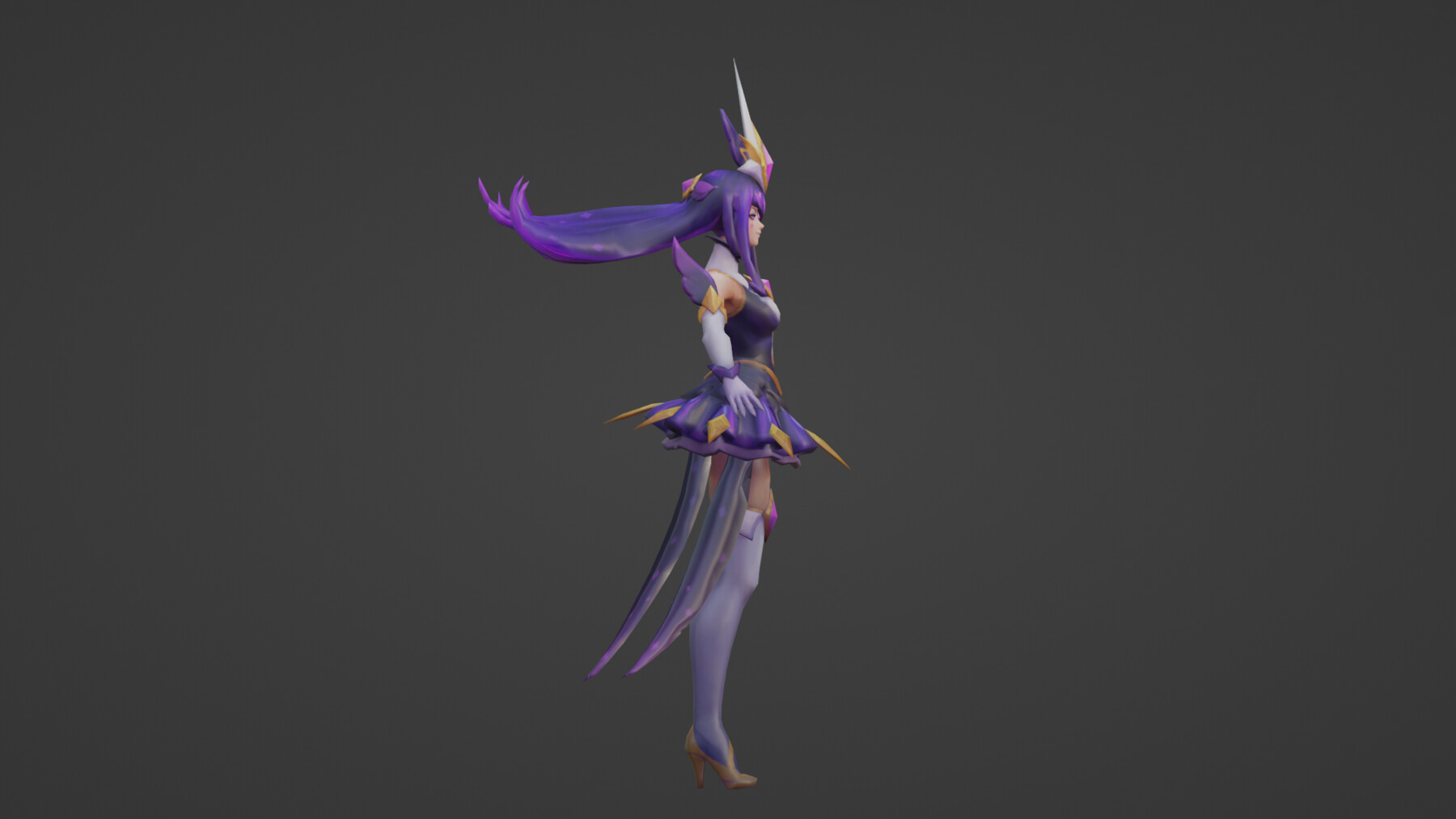 ArtStation - League of Legends - Star Guardian Syndra RIGGED | Resources