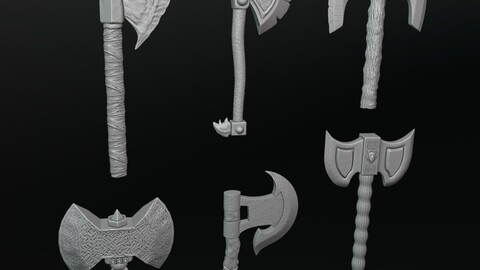 Viking Axes Pack