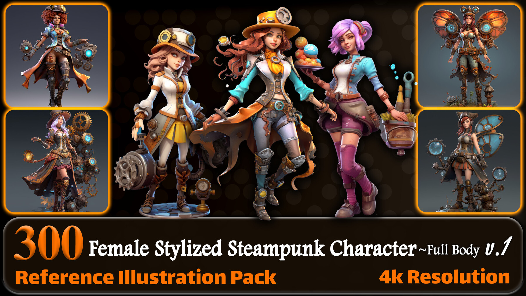 ArtStation - Steampunk Grabpack Cosmetic