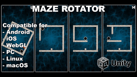 Maze Rotator - Unity Puzzle Game